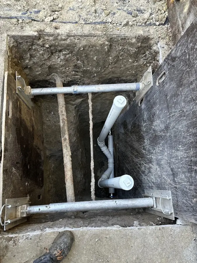Experienced plumber completing Gas Line Repair work in Bar Harbor